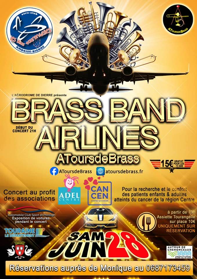 Soirée jazz Aérodrome de Dierre