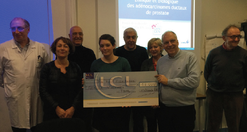 CANCEN - Remise de bourse à Mme Armelle Vinceneux