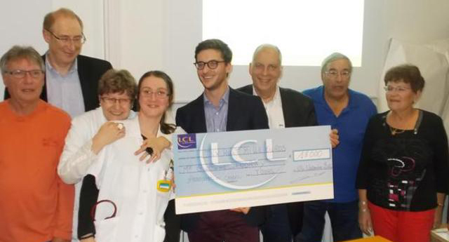 CANCEN - Remise de bourse à Mr Guillaume Janoray en 2014