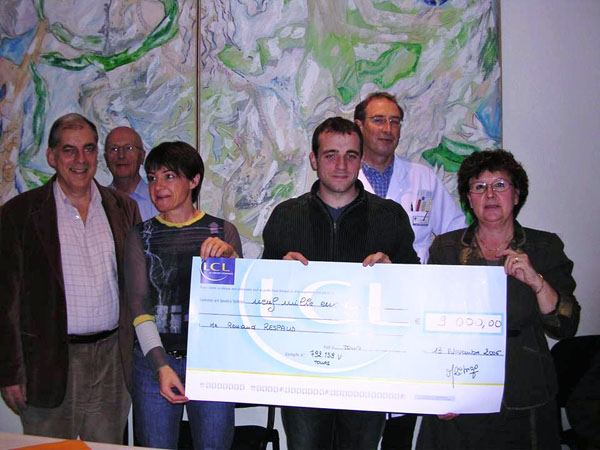 Bourse CANCEN remise à Renaud Respaud