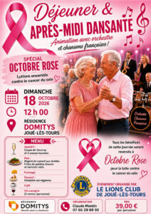 Octobre Rose résidence Domitys